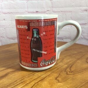 Vintage Gibson Always Coca-Cola Ceramic Mug - 1997